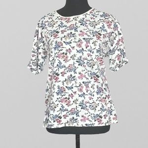 Kim Roberts| White With Small Flower Print…